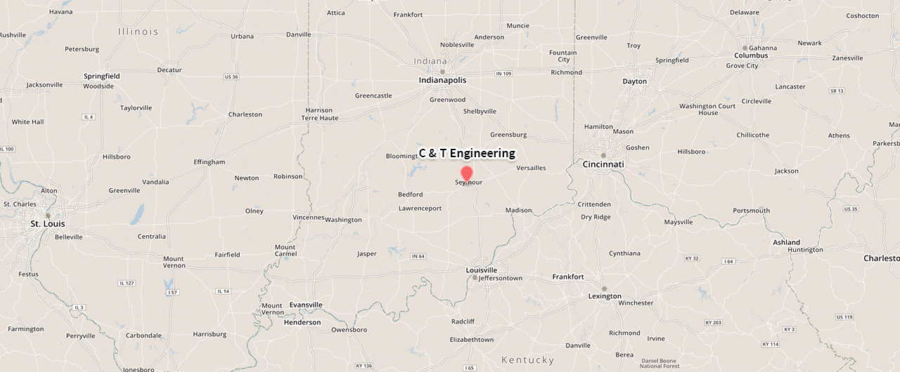 C & T Enginering is located in Seymour, Indiana